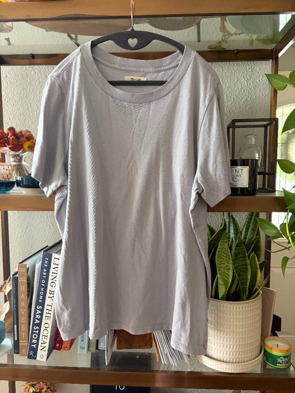 Madewell Gray Everyday Crewneck Tee